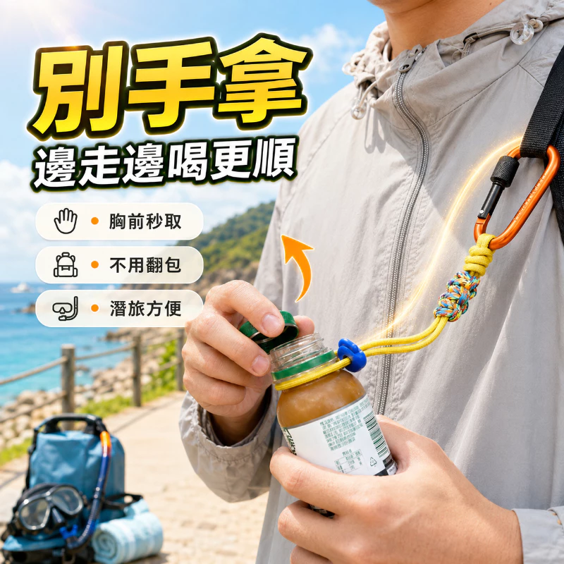 戶外傘繩水壺扣（第 4 張）