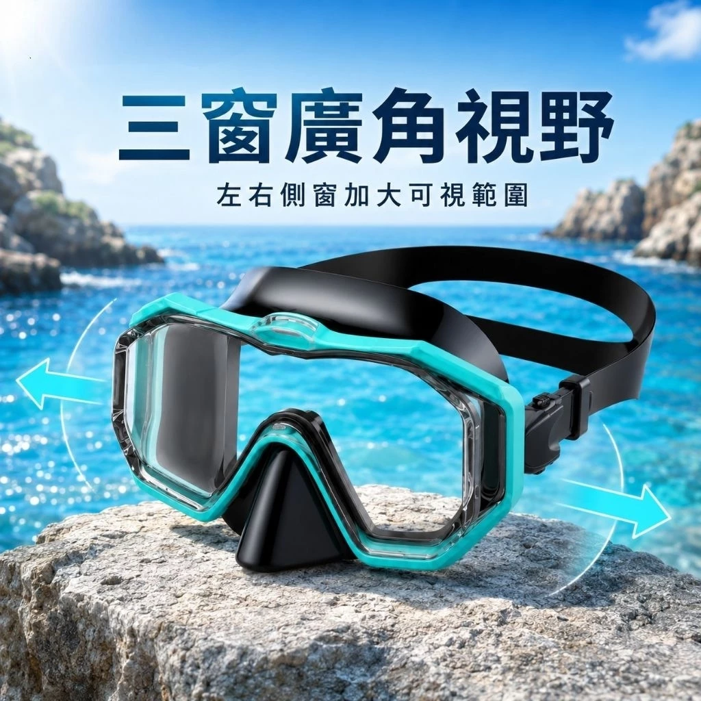 雙色潛水面鏡（第 2 張）
