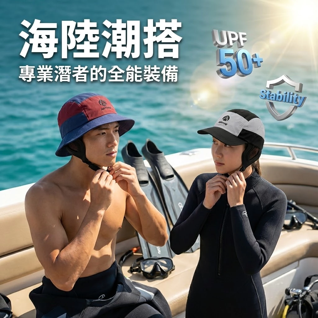 全方位衝浪潛水帽（第 2 張）