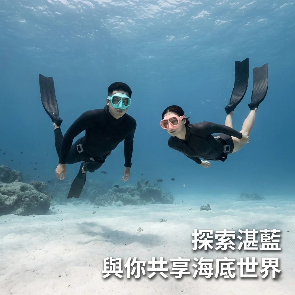 低容積 自由潛水專用面鏡（第 8 張）