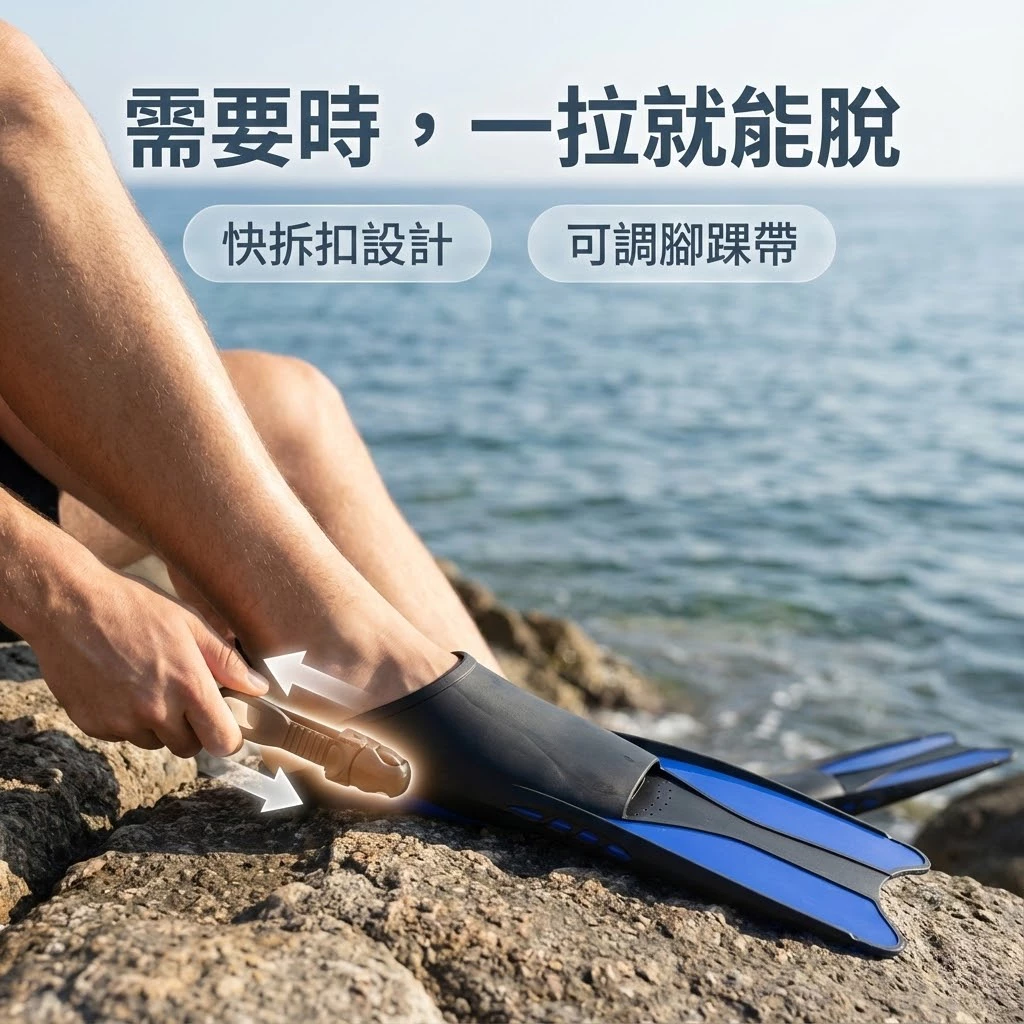 短款 浮潛蛙鞋（第 6 張）