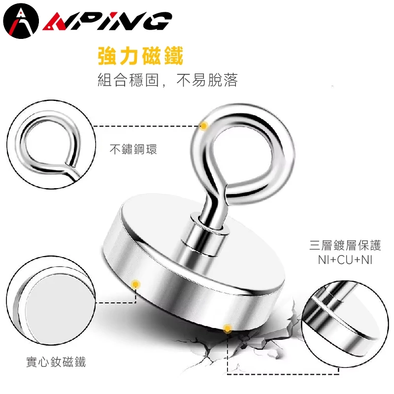 強力磁鐵葫蘆釦（第 3 張）