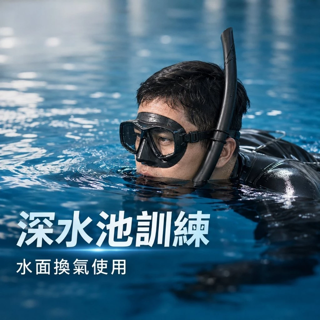 正浮力自由潛水呼吸管（第 6 張）