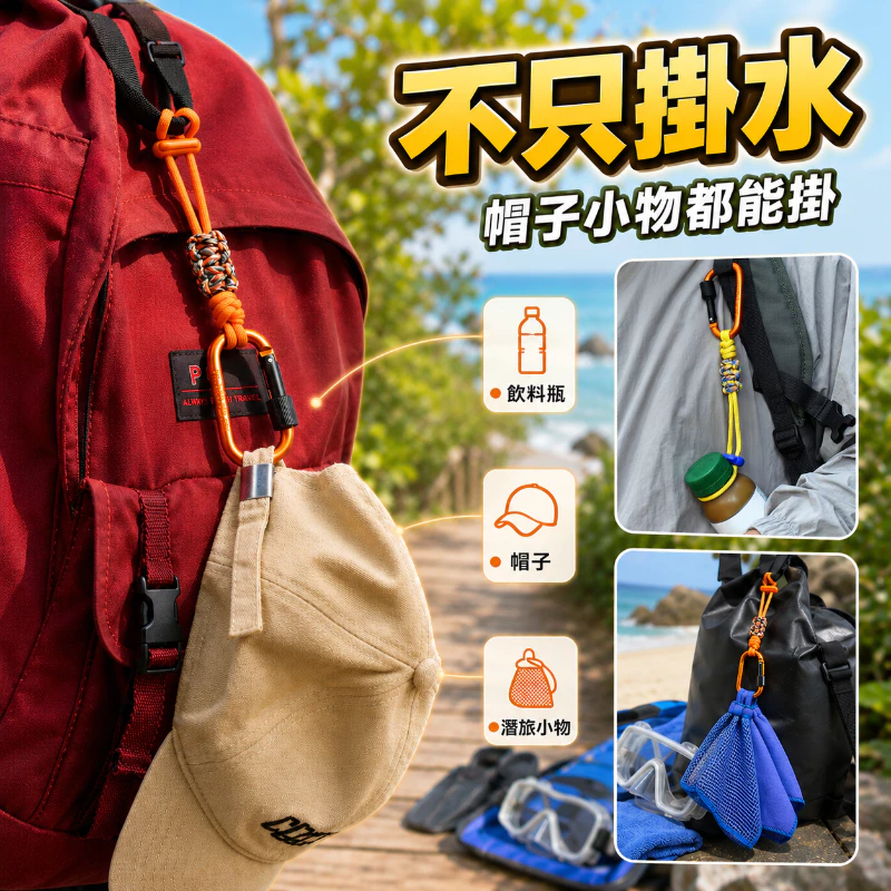 戶外傘繩水壺扣（第 8 張）