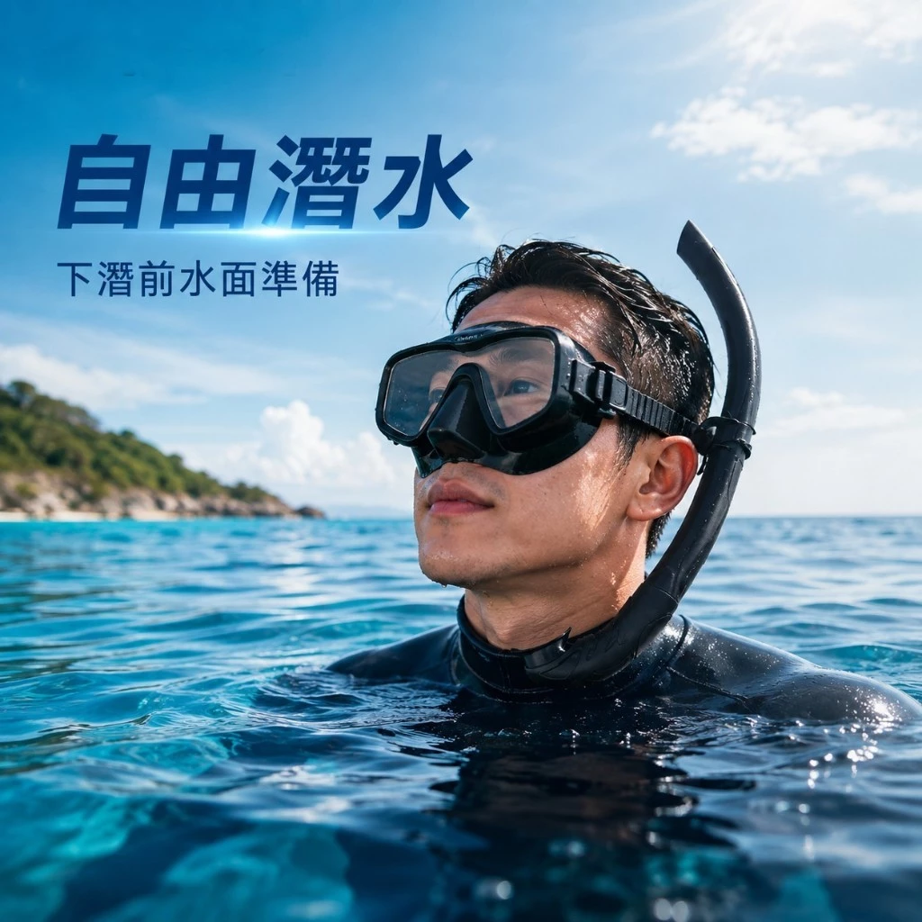 正浮力自由潛水呼吸管（第 7 張）