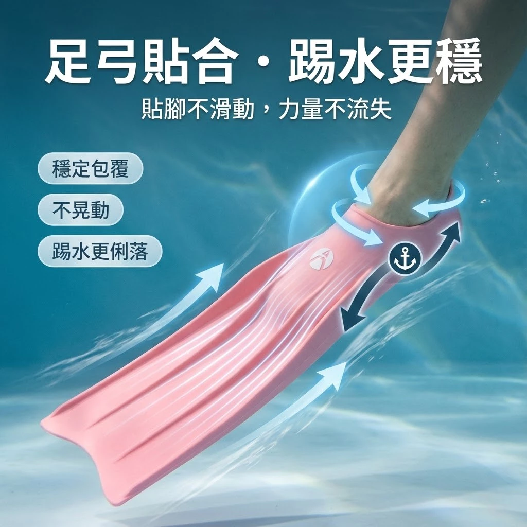 懶人蛙鞋 矽膠長蛙鞋（第 6 張）