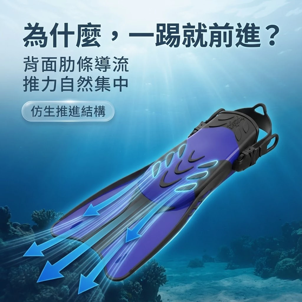 短款 浮潛蛙鞋（第 4 張）