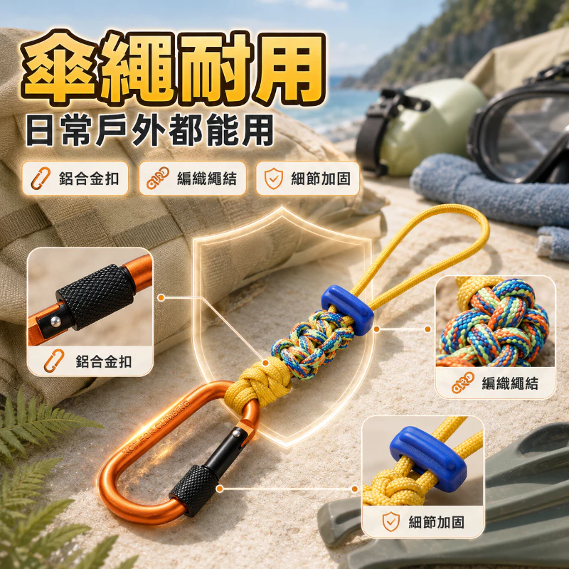 戶外傘繩水壺扣（第 2 張）