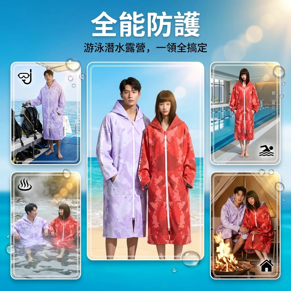雙層加厚毛巾衣（第 8 張）