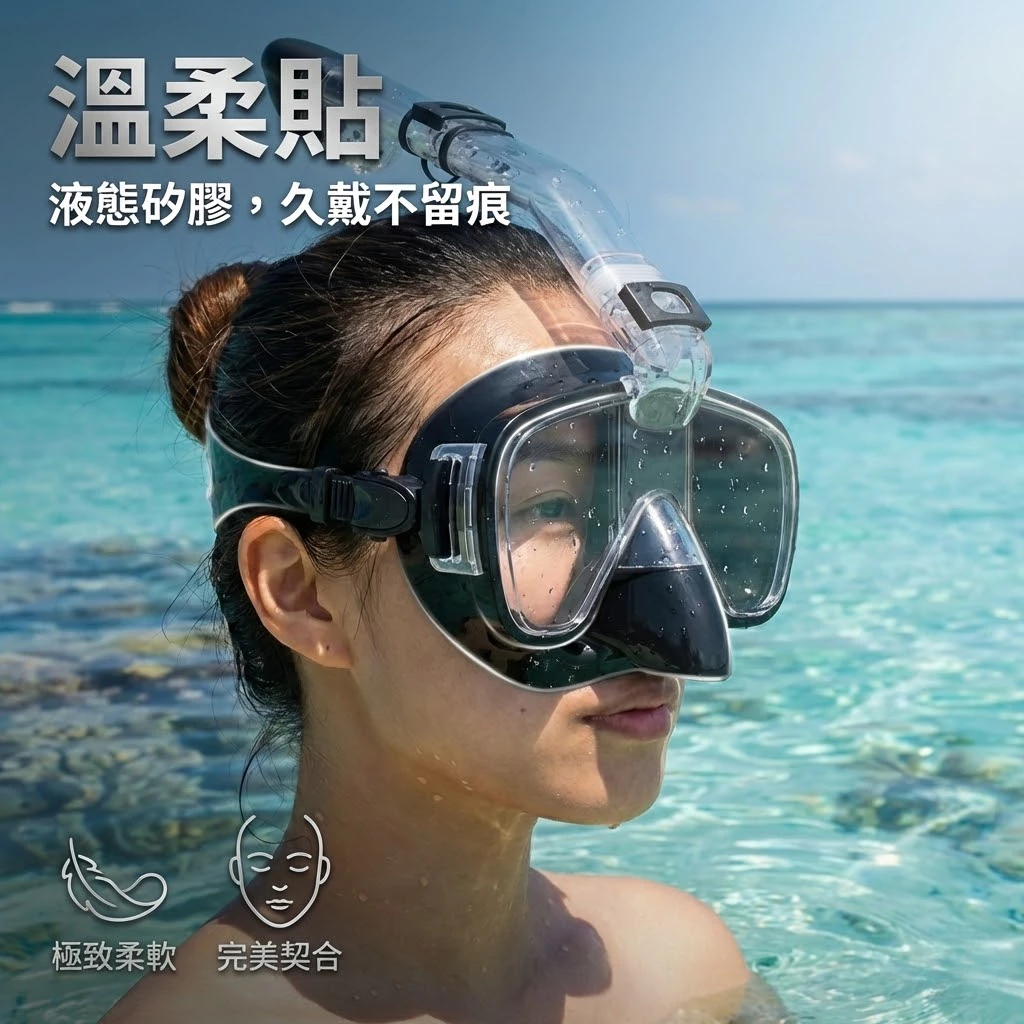 全罩式浮潛面鏡（第 6 張）