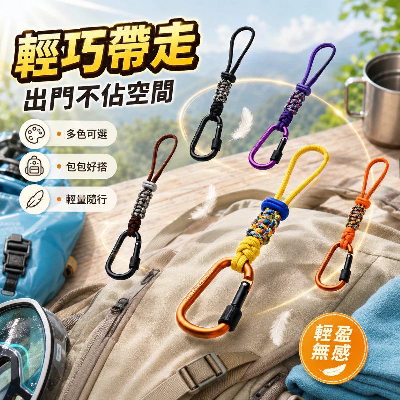 戶外傘繩水壺扣（第 9 張）