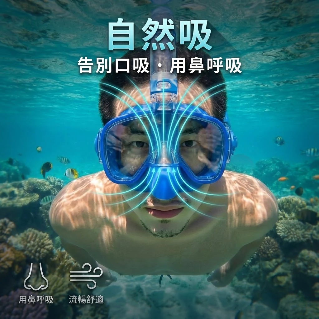 全罩式浮潛面鏡（第 3 張）