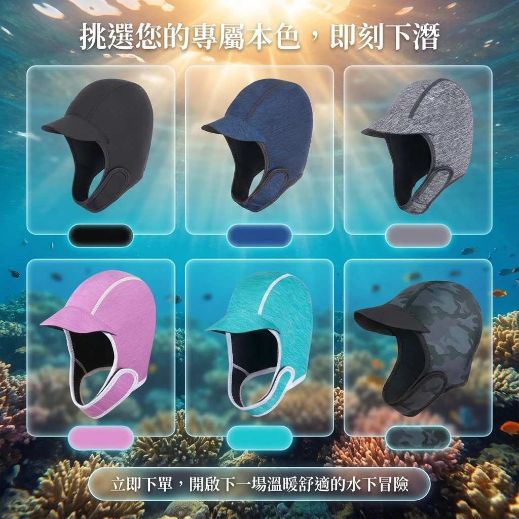 短帽簷防寒帽（第 9 張）