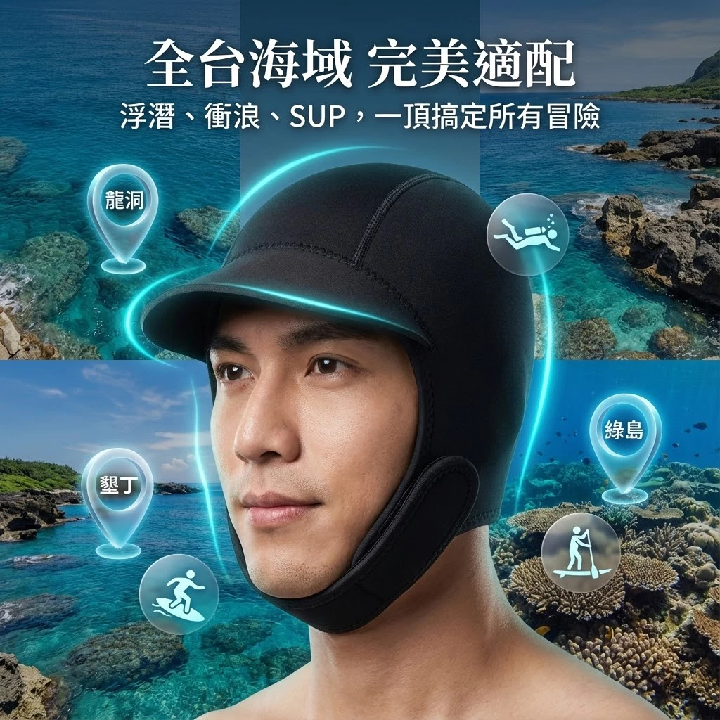 短帽簷防寒帽（第 6 張）