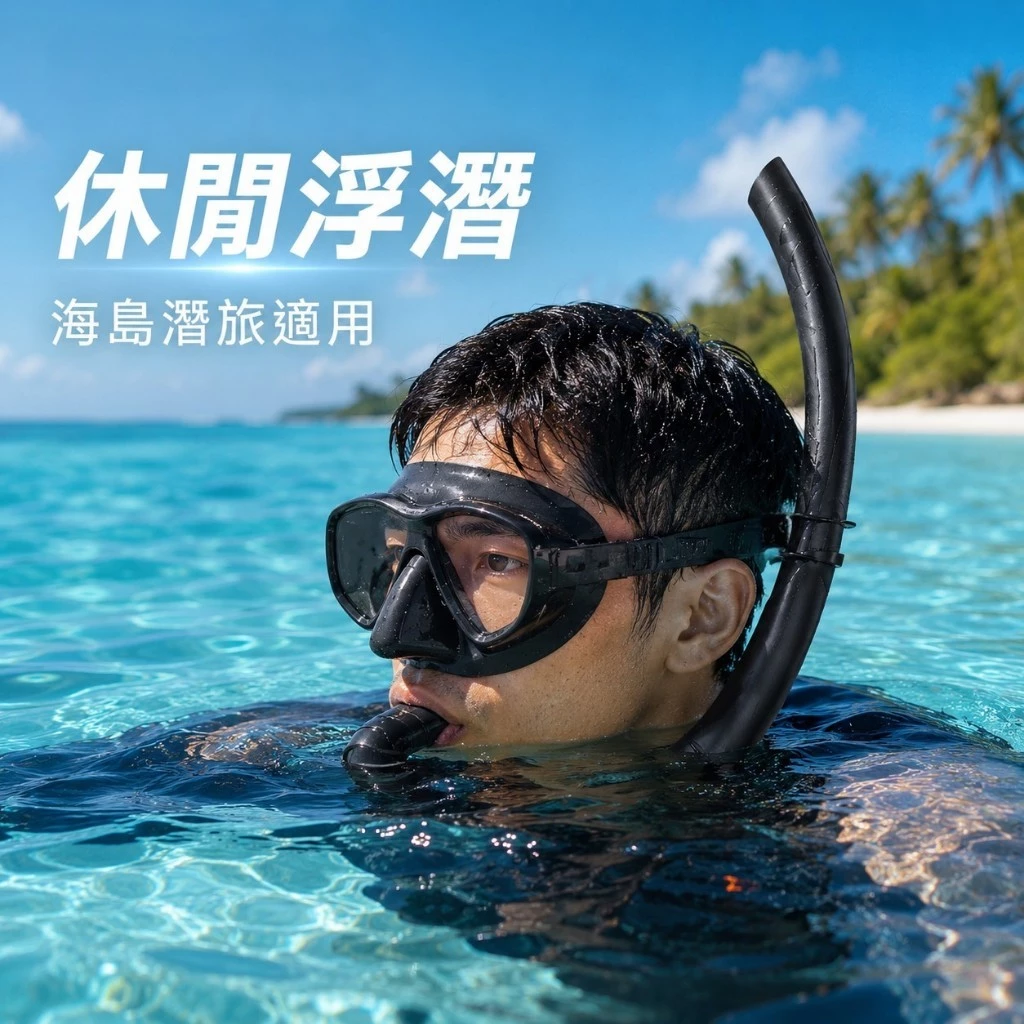 正浮力自由潛水呼吸管（第 8 張）