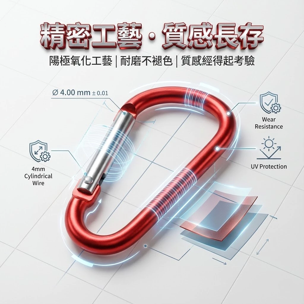 鋁合金D字釦5號（第 8 張）