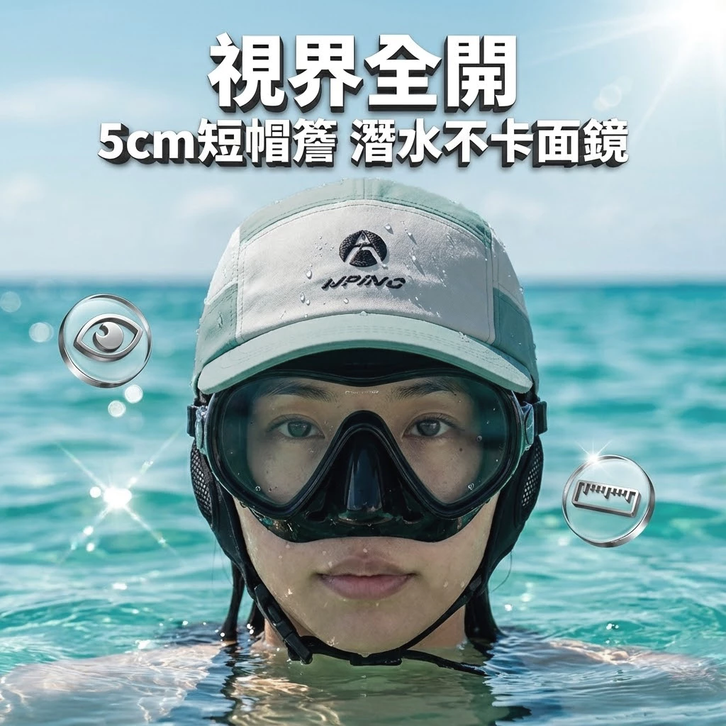 全方位衝浪潛水帽（第 5 張）